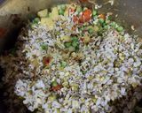 A picture of step 1 of Multigrain khichdi.