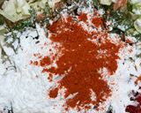 A picture of step 1 of Tortilla de repollo (cabbage omelette).