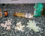 Foto del paso 1 de la receta: Espaguettis con gambitas