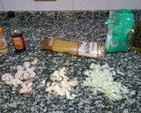 Foto del paso 1 de la receta: Espaguettis con gambitas