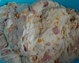 Foto del paso 3 de la receta: Pan Casero con Cheddar y Jamón