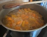 Édesburgonyás sütőtök krémleves jalapenoval recept fázis 2 fotója