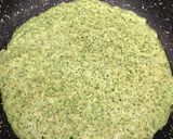 Une image de l'étape 2 de Galette au son d’avoine/roquette.