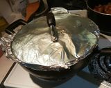 A picture of step 8 of Chicken fry biryani.
