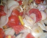 A picture of step 15 of Pulao and rasa.