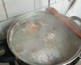 Foto del paso 1 de la receta: Caldillo de albóndigas de jurel y camarones