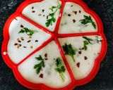 A picture of step 1 of Masala  Uttapam Waffle.