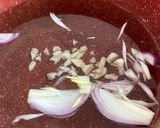 Gambar langkah 1 resipi Masak Lemak Sayur Labu.