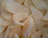 A picture of step 1 of Kuttu k pakore.
