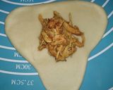Foto langkah ke 5 dari resep Roti Goreng Segitiga.