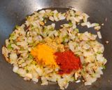 A picture of step 2 of Bharwa Capsicum(Stuffed Bell Peppers).