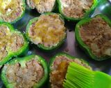 A picture of step 4 of Baked masala capsicum.