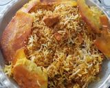 عکس مرحله 3 از دستور مرغ لا پلو مامان پز😍