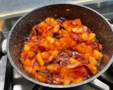 Une image de l'étape 10 de Compote aux 4 fruits du jardin, citron et vanille.