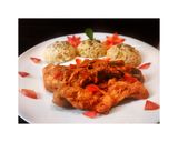 Gombás csirkemell ragu rizzsel recept fázis 4 fotója