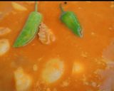 A picture of step 3 of Chicken Aloo Curry.