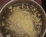 A picture of step 1 of Maggi soup.