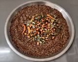 A picture of step 2 of Flax seed chutney.