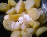 A picture of step 2 of Jeera aloo.