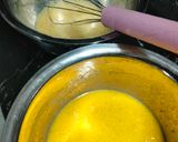 Foto langkah ke 2 dari resep Puding roti tawar panggang (bread pudding).