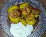 عکس مرحله 1 از دستور سیبزمینی تنوری با شوید