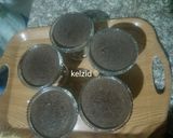 Une image de l'étape 3 de Flan choco-banane.