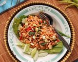 Foto langkah ke 5 dari resep Nasi Bakar dari Ikan dan Sambal Sisa.