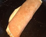 A picture of step 7 of Egg Mushroom Wrap.