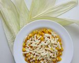 A picture of step 3 of Cheese Butter Corn.