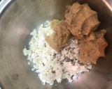 A picture of step 1 of Paneer balls in Alphonso mango Rabdi.