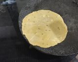 A picture of step 1 of Cone Papad Salad.
