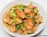 รูปขั้นตอนการทำที่ 6 ของ กุ้งผัดน้ำมันหอย
