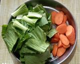 Foto langkah ke 2 dari resep Tumis Tempe Pakcoy Wortel.