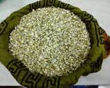 Fried Sprouted Green Gram recipe step 1 photo