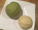 🍵濃厚抹茶拿鐵土司的食譜步驟2照片