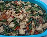 Foto langkah ke 4 dari resep Tumis Tempe Kacang Panjang.