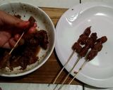 Foto langkah ke 4 dari resep Resep Sate Maranggi Sate Daging Sapi Empuk Dan Enak.