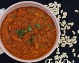 A picture of step 3 of White Rajma Masala.