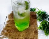 Foto langkah ke 4 dari resep Es Mojito Sirup Melon.