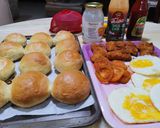 Foto langkah ke 7 dari resep Burger Bun Homemade.