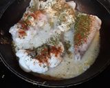 Foto del paso 1 de la receta Rape a la cerveza con bechamel de tomate y harina de arroz