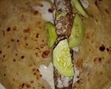 A picture of step 16 of Reshmi kabab Roll.