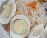 A picture of step 7 of Egg veg fried rice.
