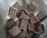 A picture of step 2 of Fruit Chocolate Fondue🍓🍊🥝🍫.