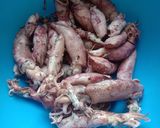Foto langkah ke 1 dari resep Sambal Cumi masak Habang khas Manado.