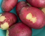 A picture of step 1 of Potato wedges.