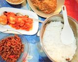 Foto langkah ke 5 dari resep Nasi uduk komplit.