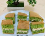 Foto langkah ke 9 dari resep Martabak Manis Pandan Tante (Tanpa Telur).