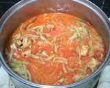 Foto langkah ke 4 dari resep Sayur Labu Kacang Panjang Tempe.