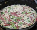Foto langkah ke 4 dari resep Fettuccine Carbonara.